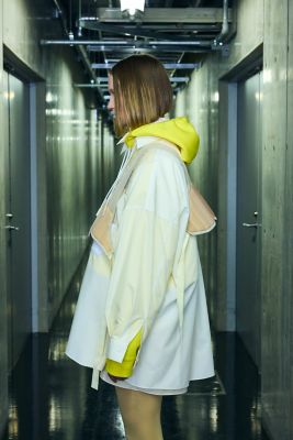 Naoki 　COMMEdesGARCONS2024春夏　燕尾シャツ protecter shirt（470JA830－2431