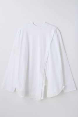rounded long－sleeves t－shirt