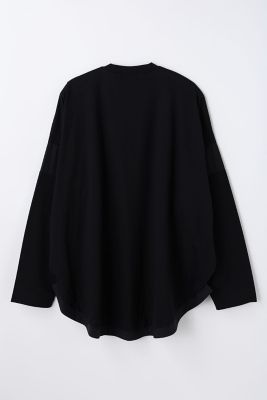 rounded long－sleeves t－shirt