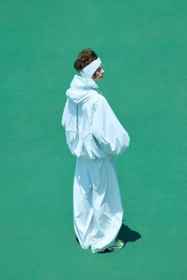 wide cocoon parachute pants