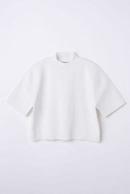 hi－neck cropped pullover（470JS170