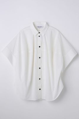 ＜nagonstans (Women)＞ｄｒａｐｅ　ｓｈｉｒｔ（４７０ＪＳ４３０－１１２１）