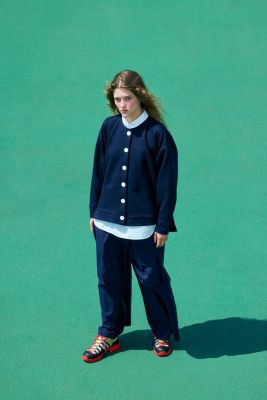 wide cocoon pants（470JS431－0401