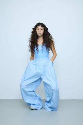 relax wide pants nagonstans ナゴンスタンス　完売品 square wide pants（470JS431－1921