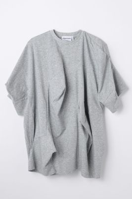 ナゴンスタンス nagonstans Tシャツ nagonstans(ナゴンスタンス)｜ソフト天竺 Curve T/SH Tシャツ/Salt の