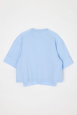 ナゴンスタンス　CO天竺 Combi Tシャツ nagonstans(ナゴンスタンス)｜ソフト天竺 Curve T/SH Tシャツ/Salt の