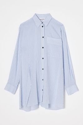 nagonstans ナゴンスタンス　egg drape shirt dress egg drape shirt dress（470HA433