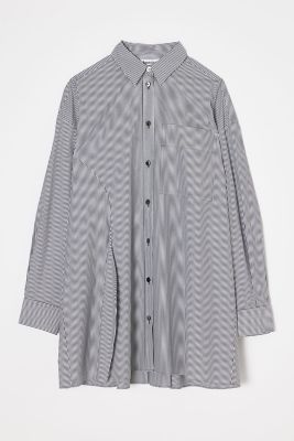 【週末限定お値下げ❗️】ナゴンスタンス loose shirt シャツ　グレー over flare shirt（470JS830－0181