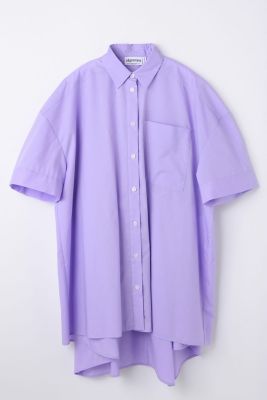 nagonstans ナゴンスタンス  撥水加工 バンドカラーオーバーシャツ nagonstans(ナゴンスタンス)｜over shirt/Salt の通販｜ELLESHOP
