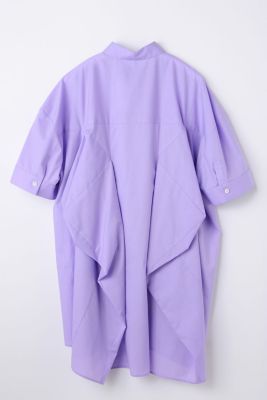 ナゴンスタンス　バックプリーツ　シャツ back-volume shirt｜nagonstans（ナゴンスタンス）正規取り扱い通販