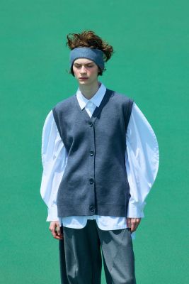 ＜nagonstans (Women)＞ｌｏｏｓｅ　ｓｈａｐｅ　ｖｅｓｔ（４７０ＪＳ８７０－００９１）