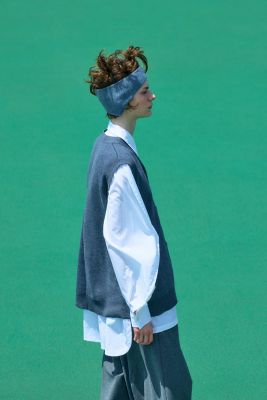 loose shape vest（470JS870－0091