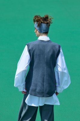 loose shape vest（470JS870－0091