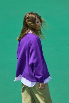 over crew pullover（470JS870－0101