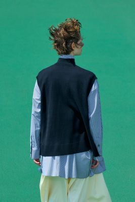 zip vest（470JS870－0291） | nagonstans (Women