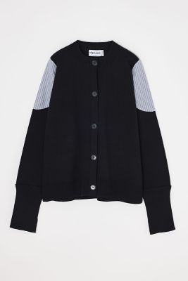 shoulder patch cardigan（470JS870