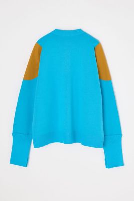 shoulder patch cardigan（470JS870