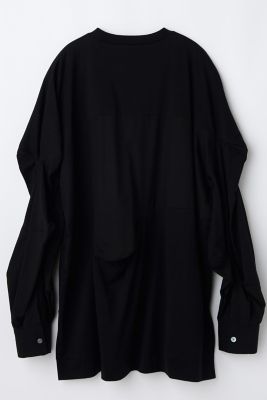 partly long－sleeves t－shirt