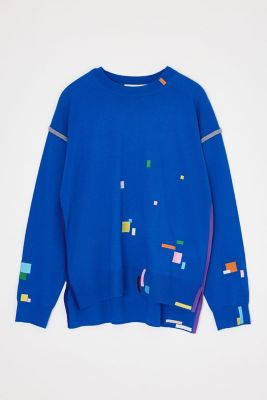 【即購入・無言可】Flowstate Embodiment［P］CF【fab】 RANDOM EMBROIDERY PULLOVER