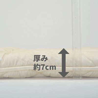 西川クラシノ敷ふとん　ＦＯＲ　ＢＥＤ　Ｄ（ＡＤ２２２７６０１３）