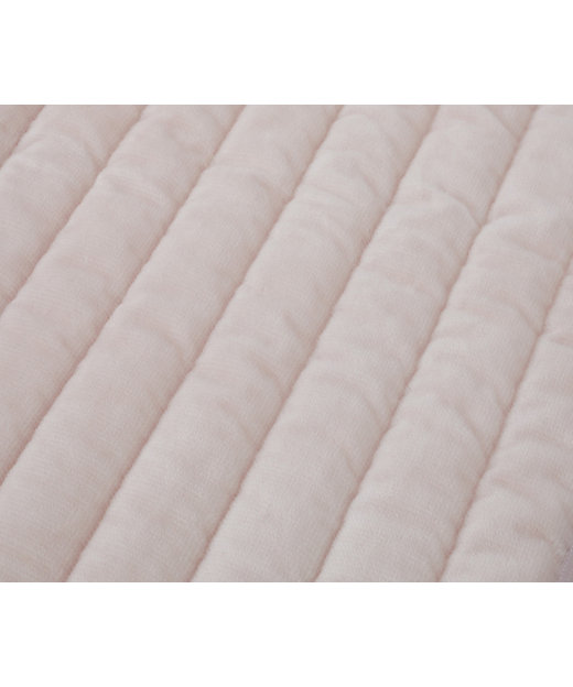  イトリエ 綿シール織敷パッド ピンク ベッドパッド