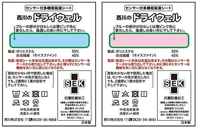 西川　折りたためる　ドライウエル（ＣＭ０３１０６００１）
