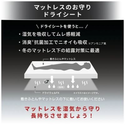 西川 ドライウエルFX（洗える除湿シート）（CM04906001