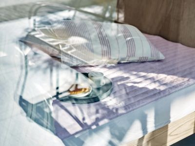 イトリエ 先染リネン敷パッド（CM05180605） | 西川