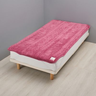 西川/ニシカワ ピーナッツ(スヌーピー) あったか敷パッド(CM05602607) ワイン シーツ【三越伊勢丹/公式】