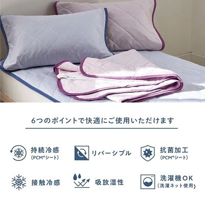 西川　クールタッチＰＣＭピローパッド　（ＣＭ７５５０１００３）