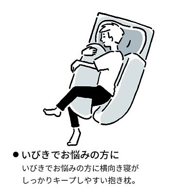 Ｌａｘｉａ　横寝専用抱き枕（ＥＧ９０１５００４８）