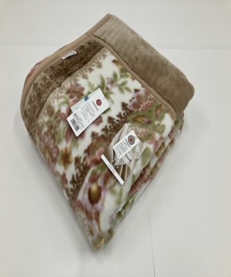 西川 アクリル2枚合わせ毛布（毛羽部分