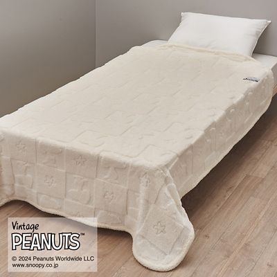 ピーナッツ（スヌーピー）　ニューマイヤー毛布（ＦＱ０４５０５００６）