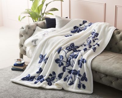 ＜WEDGWOOD(Living&Art雑貨etc)＞ウェッジウッド　アクリルニューマイヤー毛布（毛羽部分）（ＦＱ０５１２０６０１）