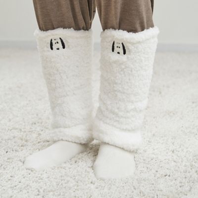 西川/ニシカワ ピーナッツ(スヌーピー) レッグウオーマー(FQ95187602) シロ ルームウェア【三越伊勢丹/公式】