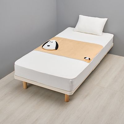 ピーナッツ（スヌーピー） 巾着付きブランケット