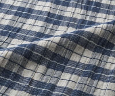 西川/ニシカワ イトリエ 麻混ガーゼケット(FR04131008) ブルー 毛布・ブランケット【三越伊勢丹/公式】