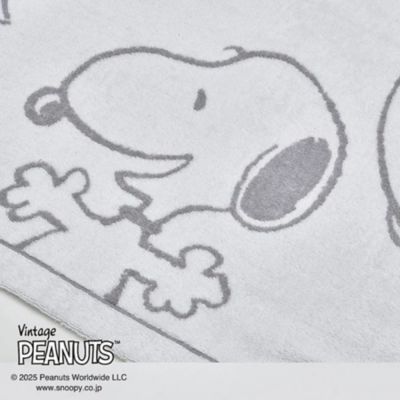 西川/ニシカワ ピーナッツ(スヌーピー) タオルケット(FR05100607) シロ 毛布・ブランケット【三越伊勢丹/公式】