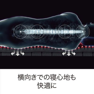 エアーＳＩ　ベッドマットレス（プレミアムモデル）　レギュラー　Ｄ（ＨＣ２３２１１６２３）