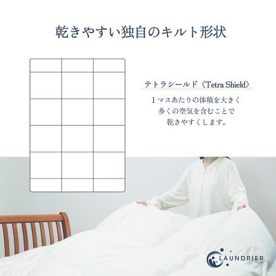 西川 ランドリエ洗える羽毛掛ふとん（KA01302007） | 西川