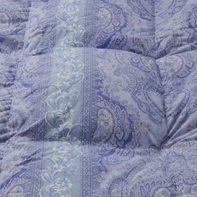 本日限定値下！３月17日迄出品！東京西川上級羽毛掛布団ブルー系写真よりくすんだ色 本日限定値下！3月17日迄出品！東京西川上級羽毛掛布団ブルー系