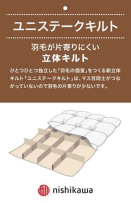 西川プレミアム　ＮＰ７０５０　羽毛合掛ふとん（ＫＡ０４４９５０７１）