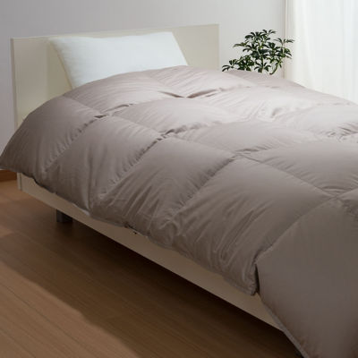 東京西川プレミアム〉羽毛掛ふとん シングルロング