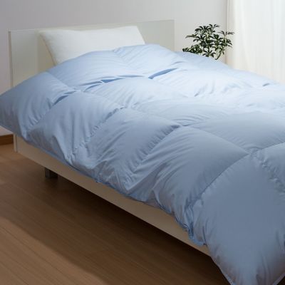 東京西川プレミアム〉羽毛掛ふとん ダブルロング