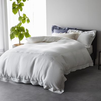 高級シーツ♦️シングル 掛け布団用♦️ホワイト♦️洗い替えに♦️新品 2枚セット♦️送料込 西川プレミアム フレンチリネンクイックシーツ（PK04200052