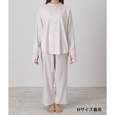 ｎｅｗｍｉｎｅ　うるおい成分配合　ナイトウエア　スタンドカラーＭ（ＰＳ１４２４９６４３）