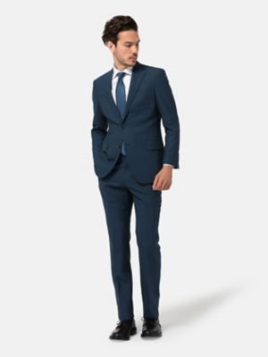 ＜Aquascutum (Men)＞ネイビープレーンスーツ（２２００２０２５０６）