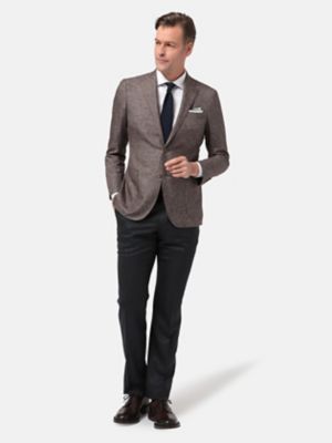 ＜Aquascutum (Men)＞ミニハウンドトゥースジャケット（２２００２０４６３４）