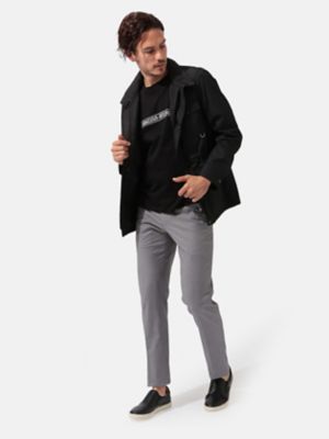 ＜Aquascutum (Men)＞【Ａｑｕａｓｃｕｔｕｍ　ＴＥＣ．３】Ａモノグラムフィールドジャケット（２２００２１２００３）