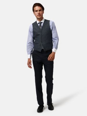 ＜Aquascutum (Men)＞リバーシブルベスト（２２００２１２０１８）